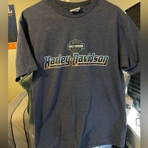 Orlando Harley Davidson navy shirt